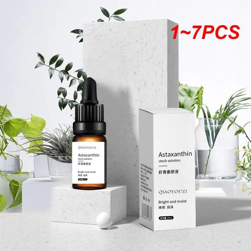 

1~7PCS Even Skin Tone Astaxanthin 15ml Anti-aging Products Suitable For Skin Moisturizing