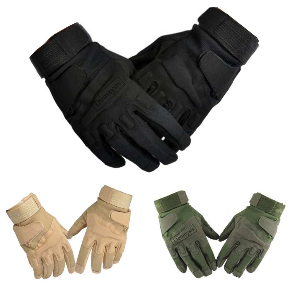 

Military Combat Gloves Outdoor Sports Airsoft Paintball Hunting Mittens Army Motorcycle Full / Half Finger Gloves