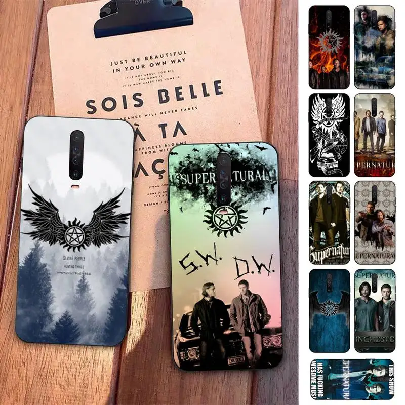 

Supernatural Tv Show Phone Case for Redmi 5 6 7 8 9 A 5plus K20 4X S2 GO 6 K30 pro