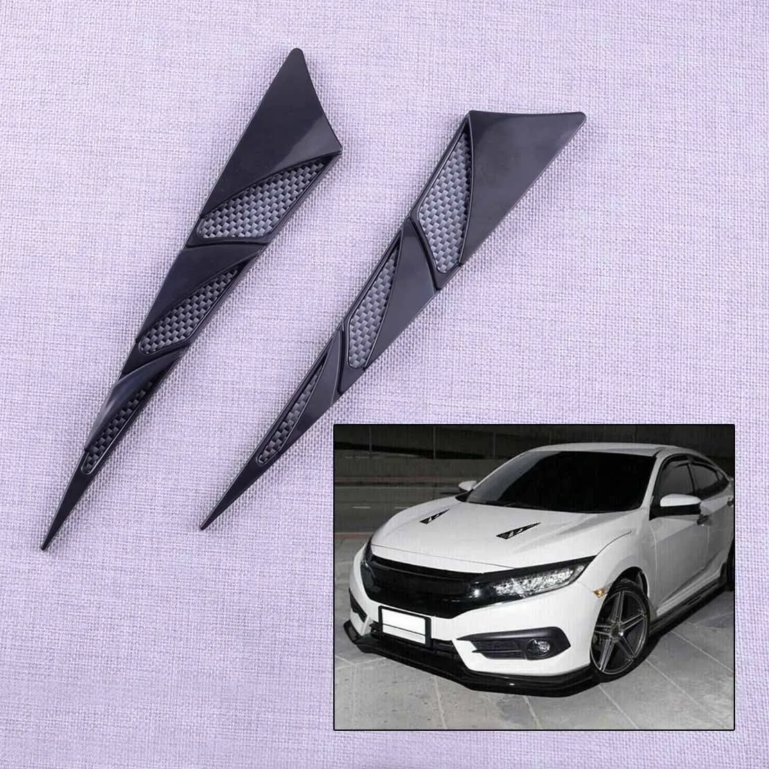 

1 пара декоративных наклеек на крышку автомобиля