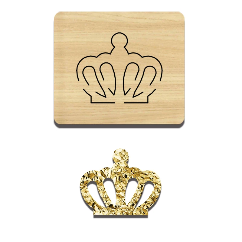 

PR19 Hollow Crown Jewelry Cutting Die, Applicable To Most Machines