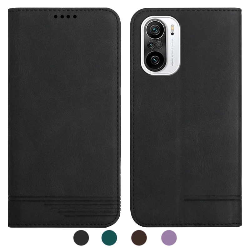 

Магнитный чехол-бумажник для Xiaomi Redmi 10C, чехол для телефона Redmi10C, Redmi10 C, 10A, 10 Prime, 2022, кожаный однотонный чехол в полоску