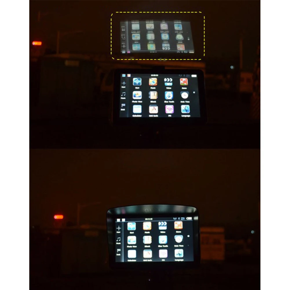 7-дюймовый Антибликовый Солнцезащитный Козырек Для Спутниковой Навигации С GPS 1