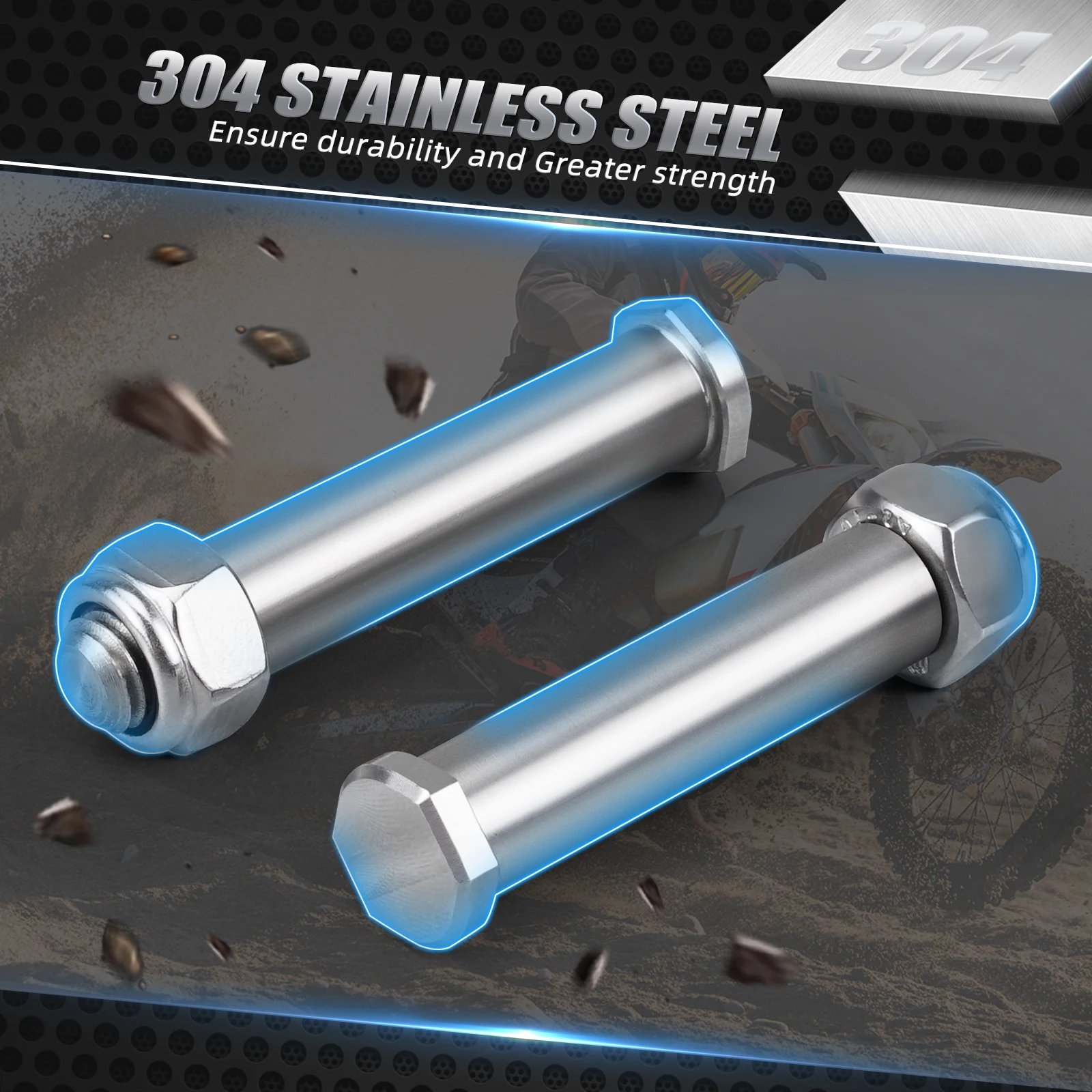 Для KTM EXC 300 2024 подставки для ног педальные штифты 150 250 350 EXCF XCW XCF-W 500 SX SXF XC XCF 2024-2023