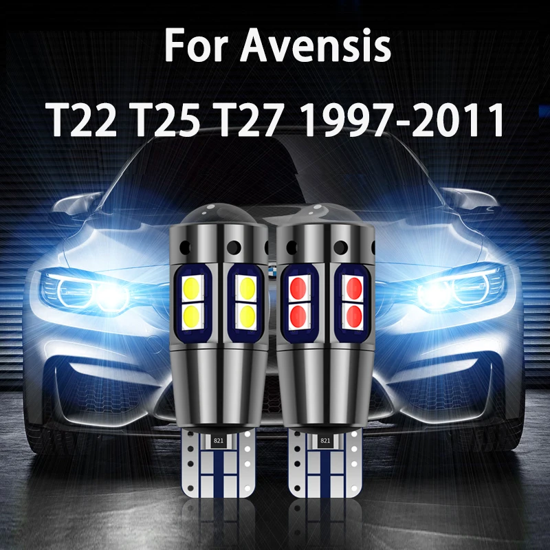 

2pcs LED Parking Light For Toyota Avensis T22 T25 T27 Accessories 1997-2011 2004 2005 2006 2007 2008 2009 2010 Clearance Lamp