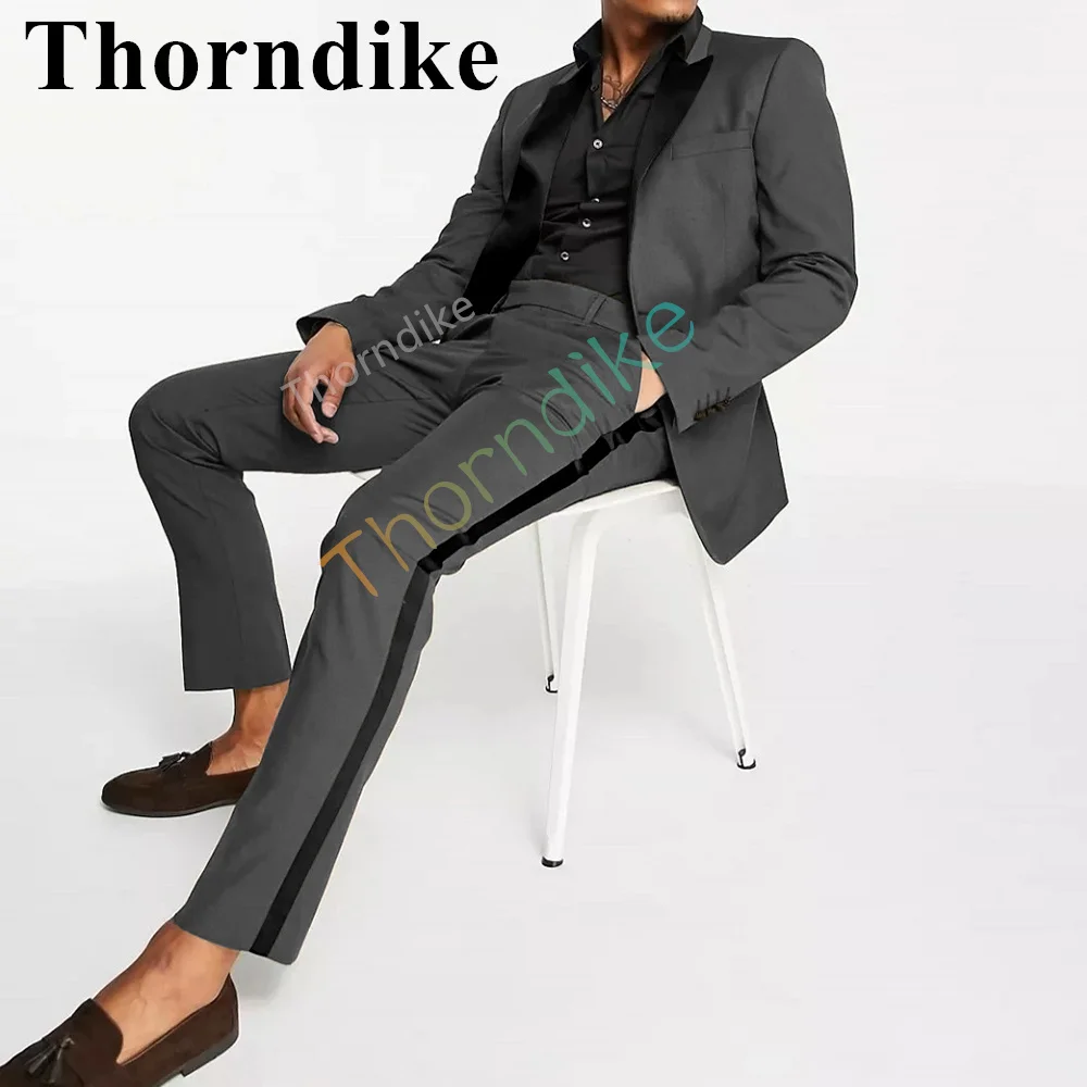 Новое поступление трендовый Повседневный смокинг для жениха Thorndike