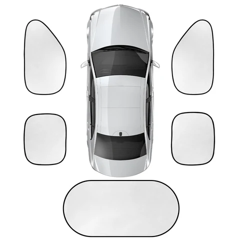 Солнцезащитный козырек для переднего и заднего стекла автомобиля, солнцезащитный козырек с УФ-защитой, Боковые солнцезащитные очки для Opel Vauxhall Astra J K Crossland X