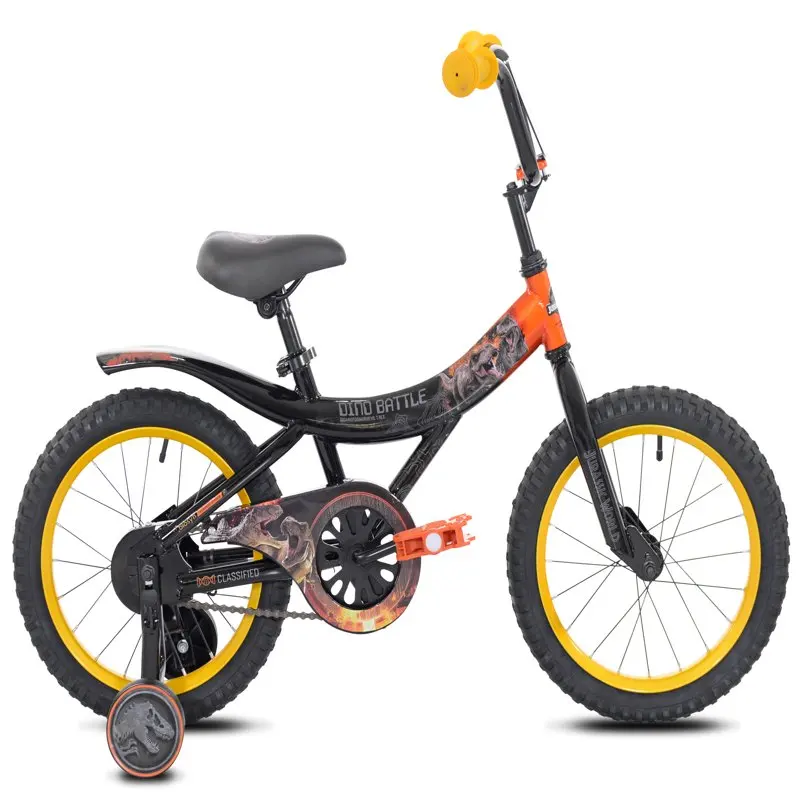 

 16" Dino Battle Boys , Black Bicycle for kids US warehouse Free Shipping