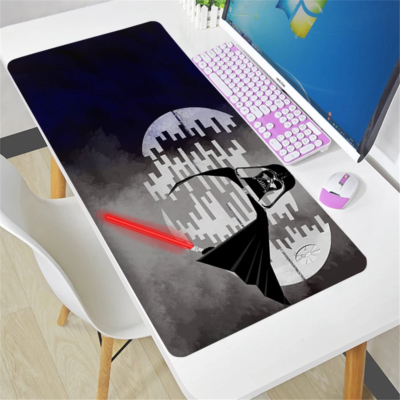 

Gaming Mouse Pad Darth Vader Star Wars Game Mats Computer Desk Accessories Mousepad Laptop Anti-skid Cool 900x400 Keyboard Mat