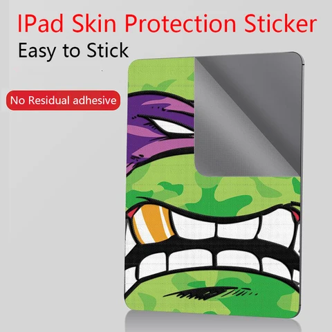 Пылезащитная защитная пленка для iPad Skins 10,2 дюйма, 10-го поколения 10,9 Air 4/5 Mini 6, наклейка на заднюю крышку Pro 11 12,9 дюйма, защитные наклейки