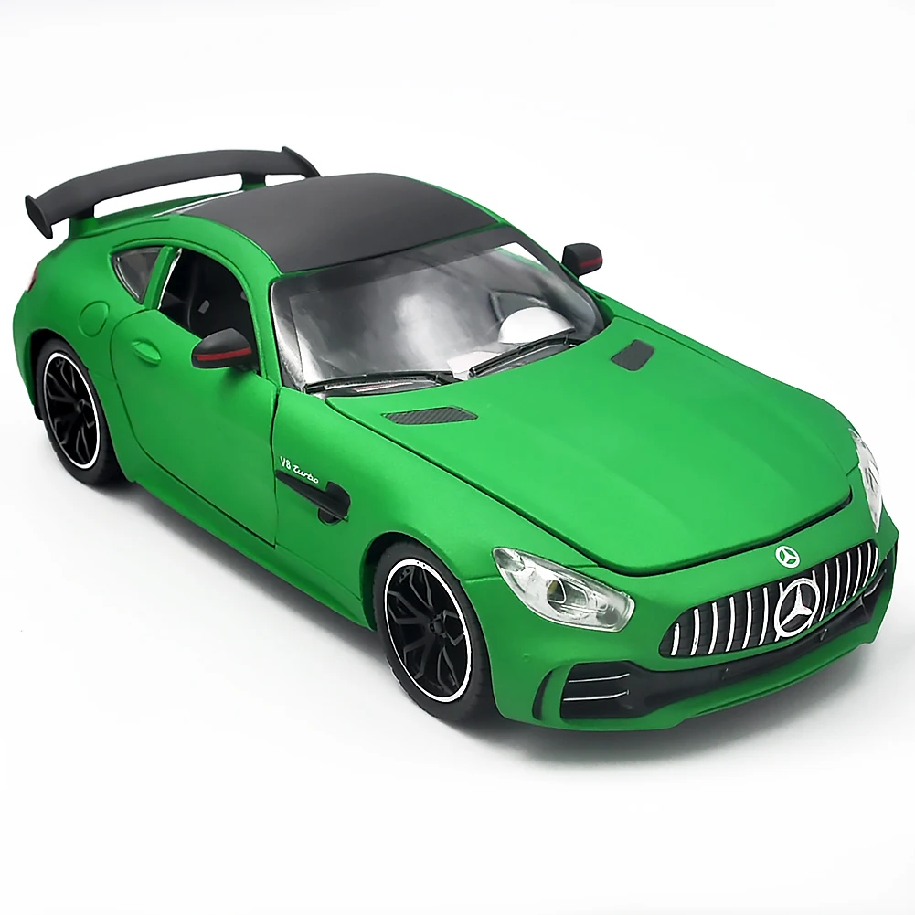 

Model car die-casting 1:24 suitable For Benz AMG GT R sports car metal toy car children's toy gift series