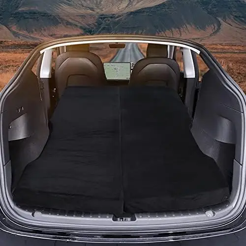 

Car Camping Mattress Suitable for tesla Model Y/3/X, Model Y Mattress Portable Sleeping Pad, Foam Camping Mattress with Storage