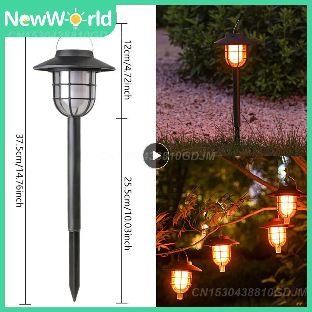 

Solar Light 12 Leds Indoor Decorative Lights Decorate Lawn Outdoor Lawn Lamp Yellow Light Wall Lamp Garden Light Ip65 Patio