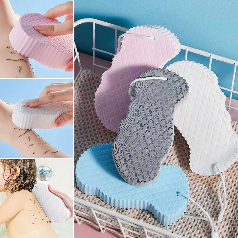 

Soft Sponge Body Scrubber Bath Exfoliating Scrub Sponge Shower Brush Body Skin Cleaner Dead Skin Remover Bathroom supplies