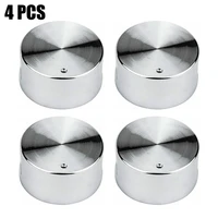 4pcs rotary switch control round knob zinc alloy gas hob cooktop handle for stove burner oven cookware part kitchen accessories