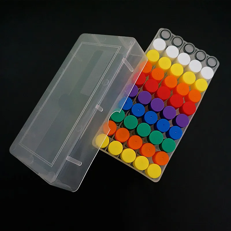 Пластиковый контейнер для хранения в виде холодильной трубки 50 штук |