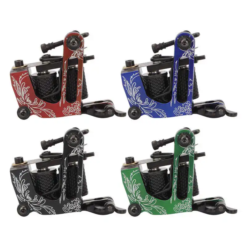 

Coil Tattoo Machine 10 Wraps Alloy Liner Tattoo Machine for Tattoo Salon