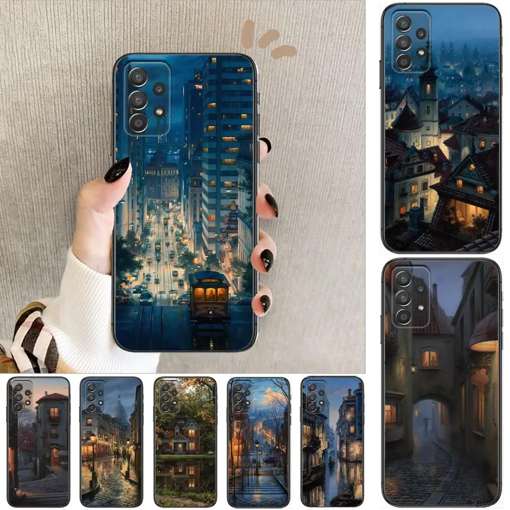 

For Coque Samsung Galaxy A70 A50 A51 A71 A52 A40 A30 A31 A90 A20E 5G a20s Case photography Art Phone Cover