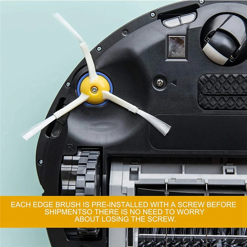 Набор деталей для IRobot Roomba 8 шт. боковая щетка серии 800 860 865 866 870 871 880 885 886 890 900 960 966 980