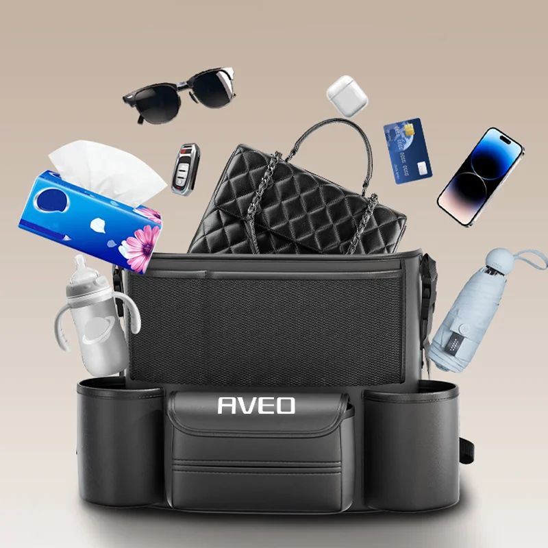 Автомобильная сумка для хранения среднего сиденья Chevrolet Aveo T200 T250 T300 большая