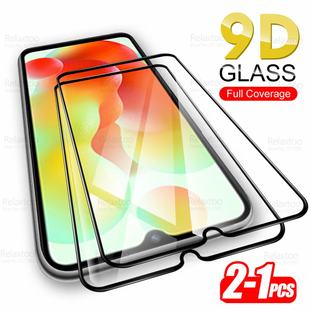

For Xiaomi Redmi 12C Glass 1-2Pcs 9D Protective Tempered Glass Redmi12C 4G Redme Readmi 12C 12 C C12 Screen Protector Cover Film