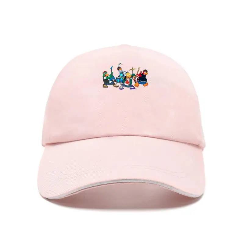 

Men's Summer Party Hat Cartoon Club Penguin Jazz Rock Band Music Bill Hats Funny Student 2022 Best Gift Cool Bill Hat