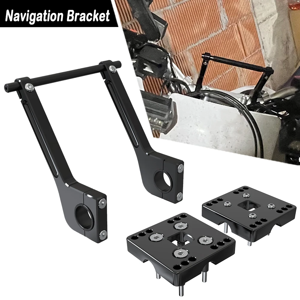 

GPS Holder Bracket For 690 SMC R 690 Enduro /R 2008-2023 2022 2021 2020 690 SMC Motorcycle Navigation Roadbook Mounting Arms Kit