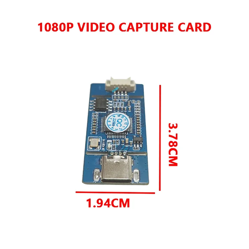 Фото CVBS к USB-захватке AV CVBS Аналоговый сигнал S-VIDEO-сигнал к цифровой плате вывода USB/выходная плата TYPE-C без драйверов 1080P №2