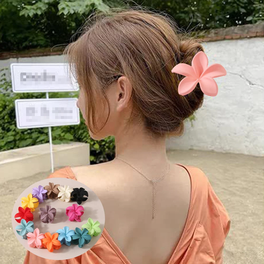 

New Korea Flower Shape Claw Clip Hair Women Girls Hairpins Crab Claws Clip Ponytail Barrette Fashion Headwear Hair Accessories