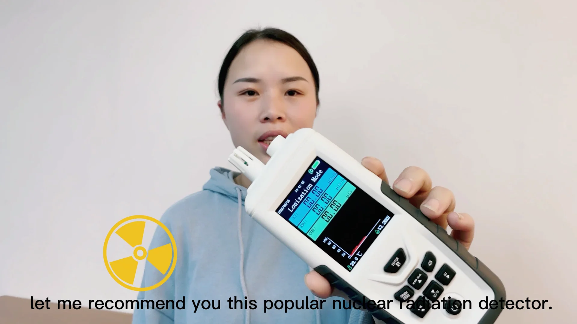 

DEYI TC-8500 EMF Meter Electromagnetic Radiation Detector Digital Electric Magnetic Temperature Monitor Field Tester