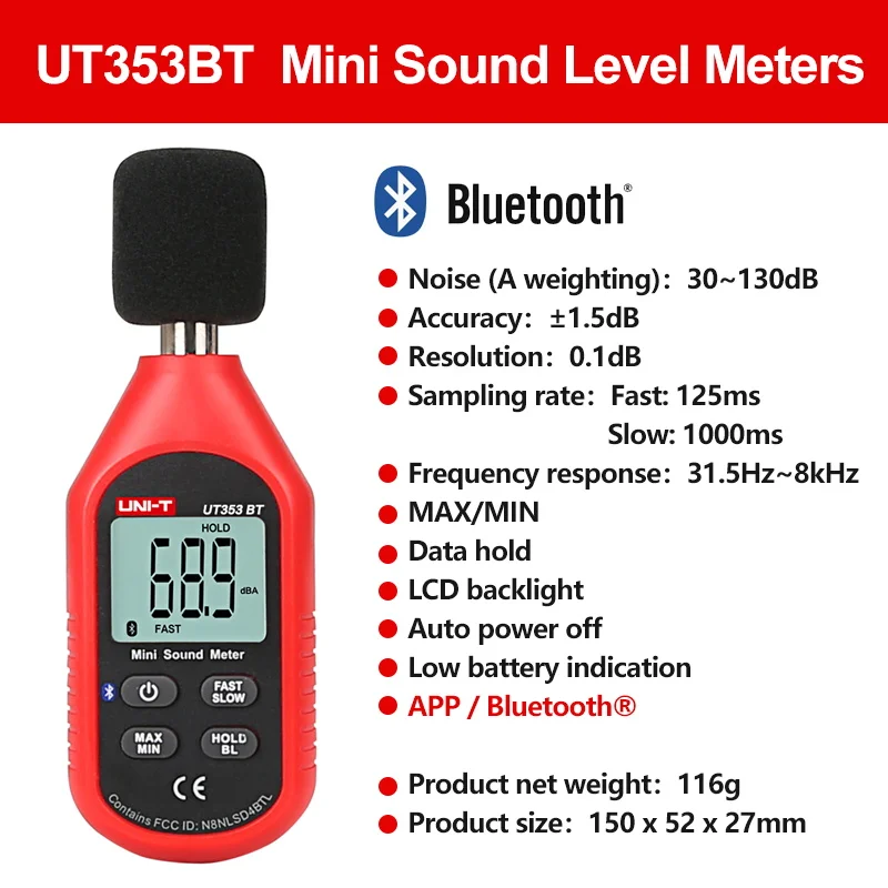 

Шумомер UNI-T UT353