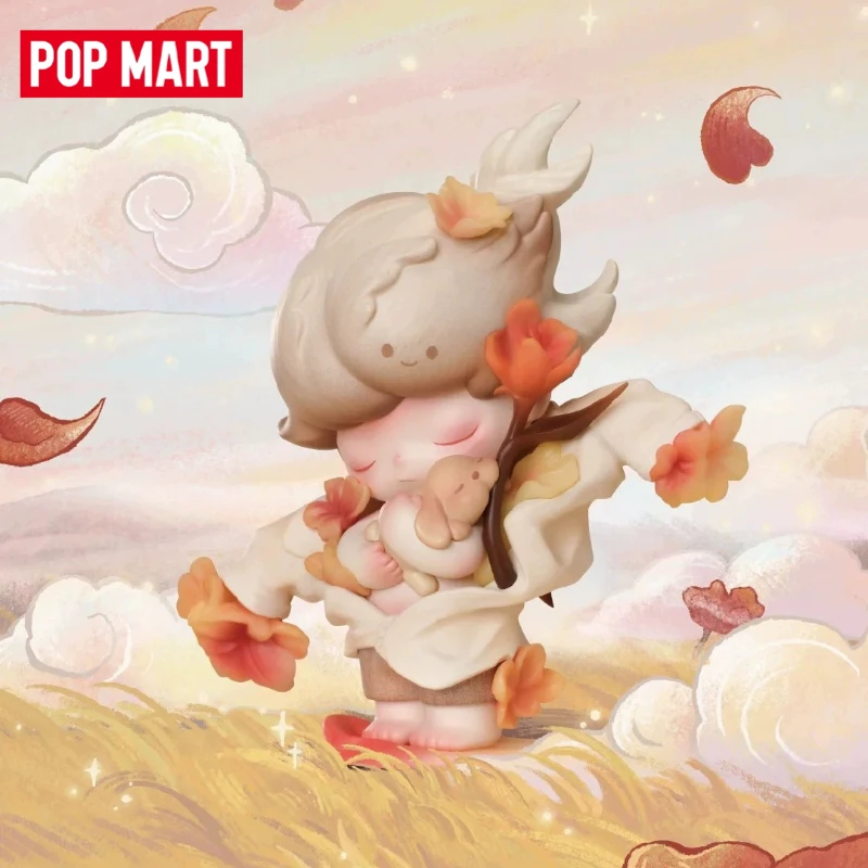 Фото НОВИНКА Оригинальная фигурка POPMART DIMOO Guardian of Love с эффектом мягкого прикосновения, модная игрушка, креативный кулон для расслабления и удачи, подарок №3