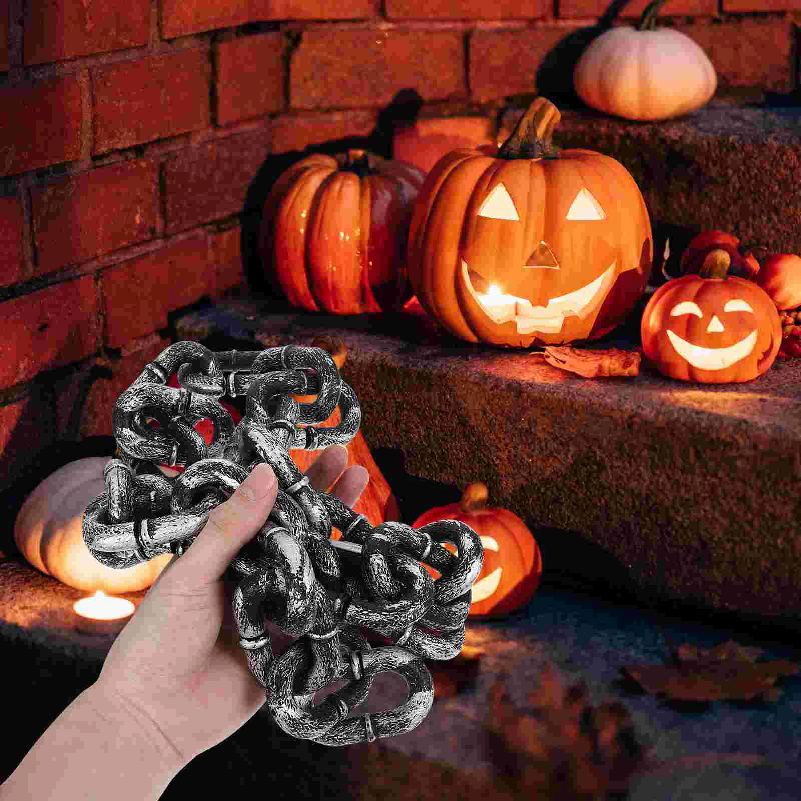

1M Chains Decoration Chain Costume Prop for Decor Prop Costume Accessory Halloween