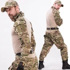 G3 костюм, одежда для охоты, рубашка для пейнтбола и боевых действий 3, военные тактические брюки, армейский Камуфляжный костюм, бриджи и брюки