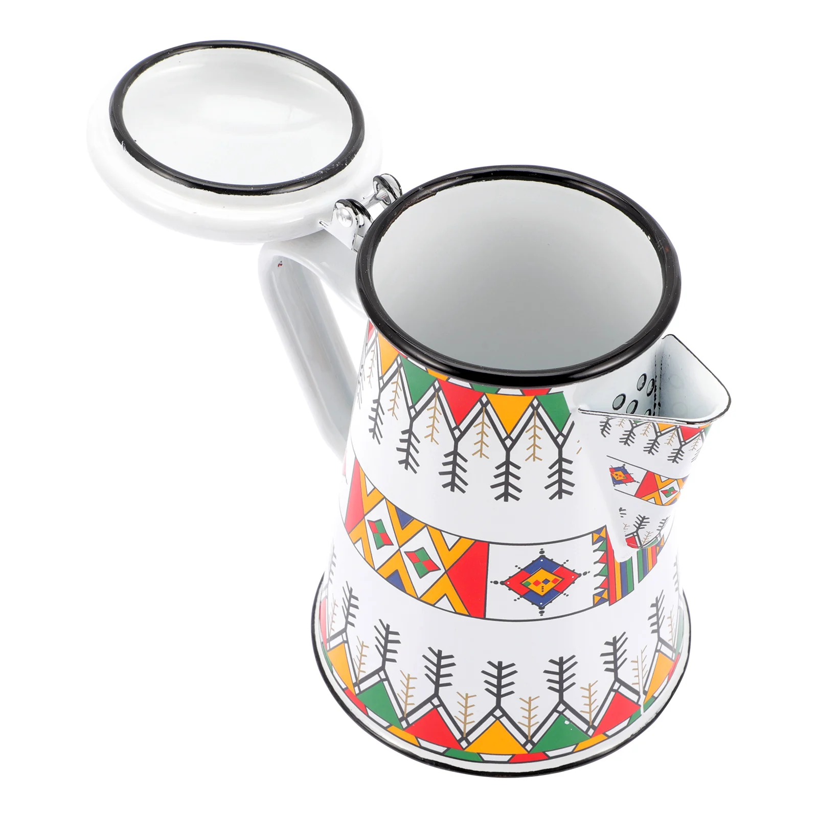 

Enamel Coffee Pot Vintage Coffee Kettle Enamelware Percolator Coffee Pot