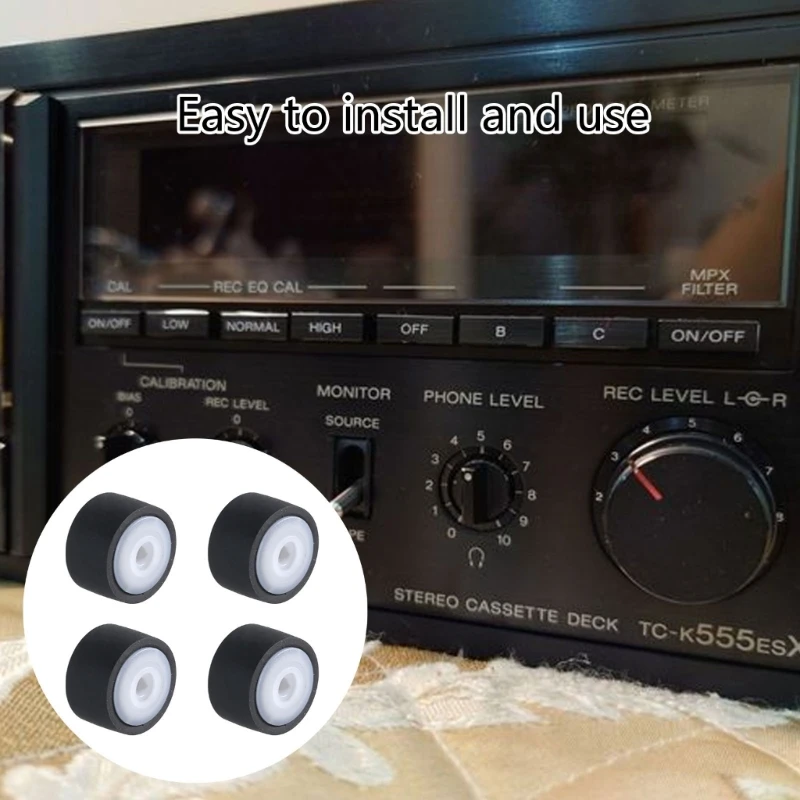 Кассетная лента M17B прижимное роликовое колесо резиновый шкив для записи