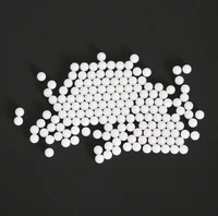 50pcs 3mm delrin polyoxymethylene pom celcon plastic solid balls for valve component bearing application
