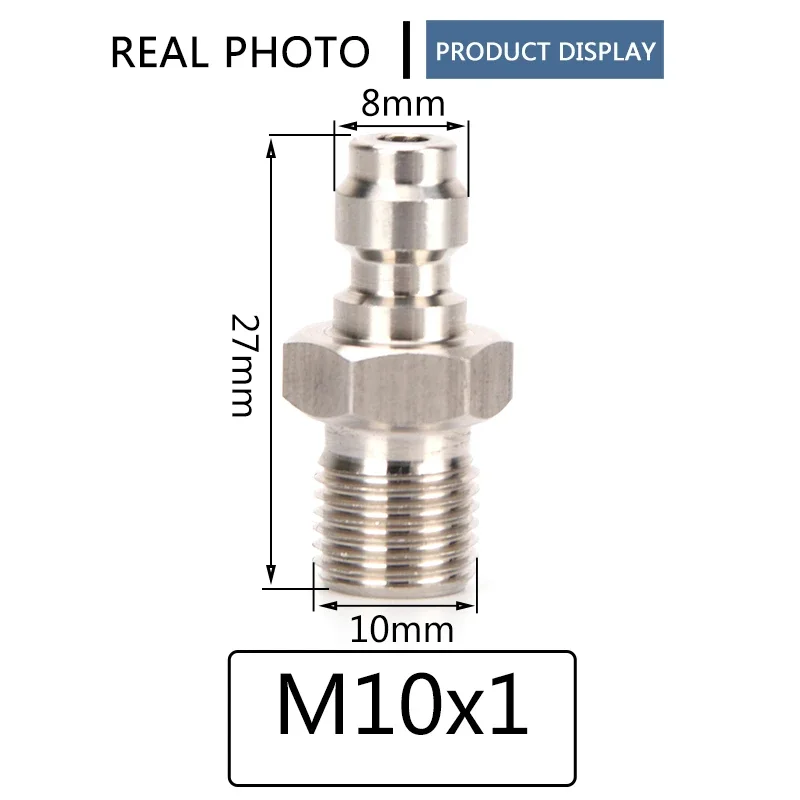Быстроразъемные соединения с резьбой 1/8NPT 1/8BSPP M10x1 8 мм быстроразъемные фитинги