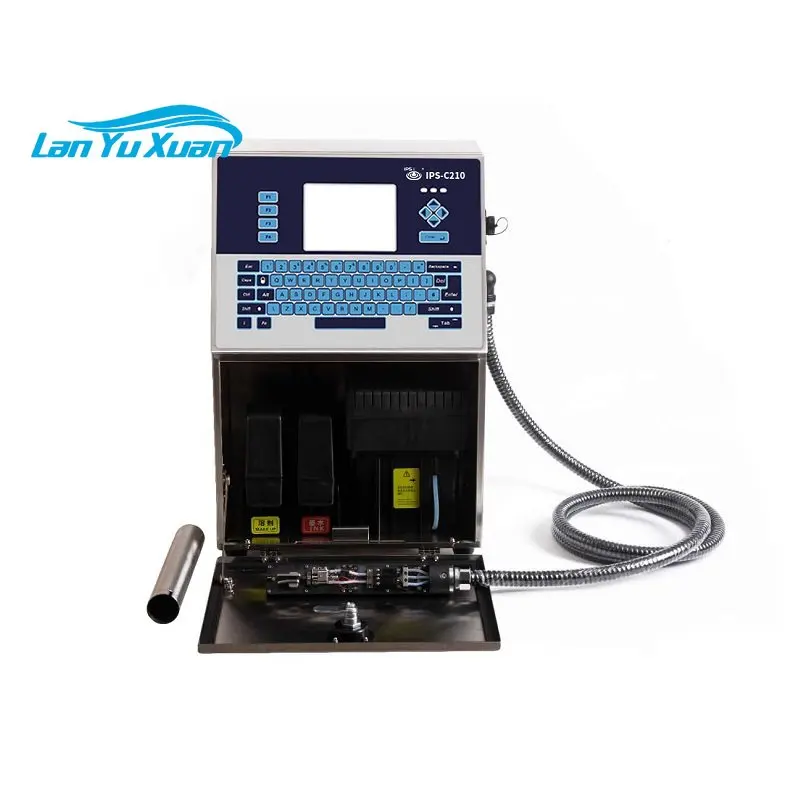 

Chemical Cosmetic PET Bottle Small Character CIJ Inkjet Printer Date Coding Machine