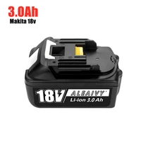 bl1860 rechargeable battery 18v 3000mah li ion battery pack for makita 18v battery bl1840 bl1850 bl1830 bl1860b lxt 400