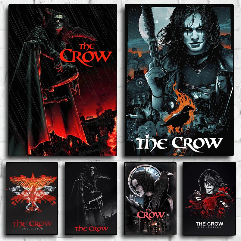 Классическая загадка фильм триллер C-ворона плакаты и принты на холсте Настенная