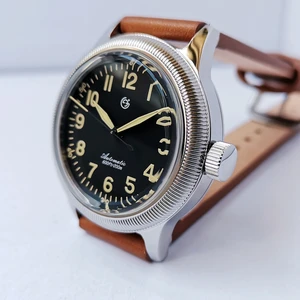 WW2 A11 Army Watch Automatic A-11 Vintage Military Watches Men Retro 36mm Pilot Mechanical Wristwatc in USA (United States)