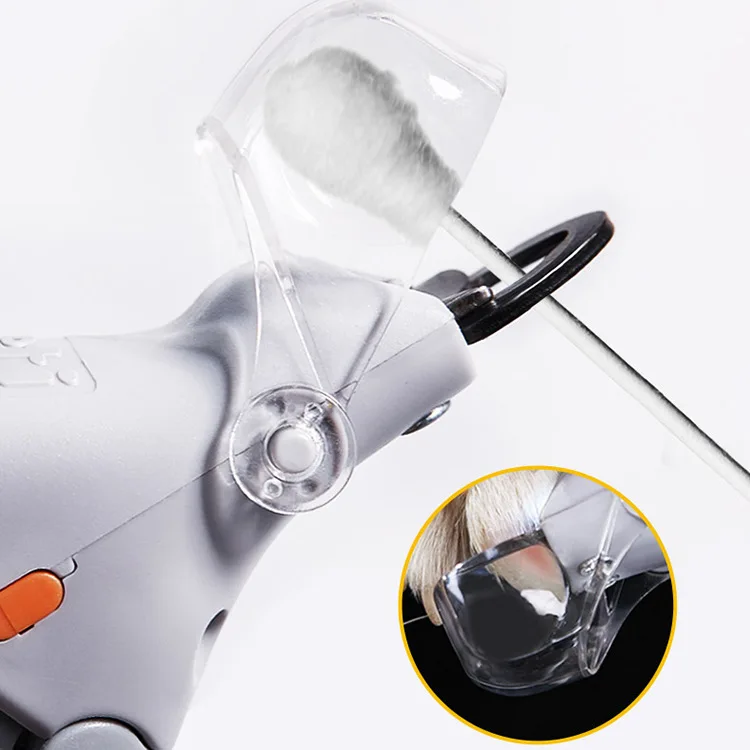 Машинка для стрижки когтей домашних животных триммер со светоизлучающими