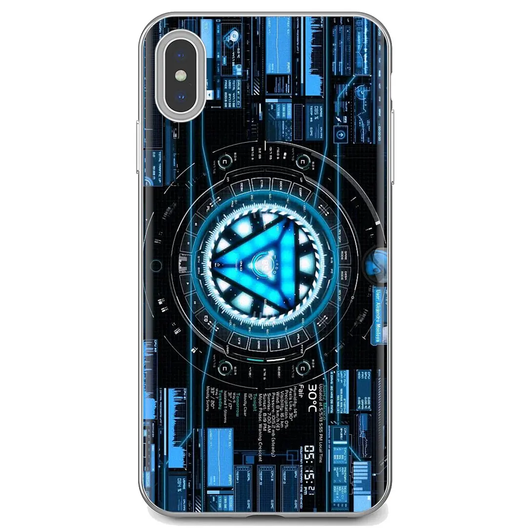 Мягкий корпус для реактора Железный человек Huawei P50 P30 P40 P20 P8 P9 P10 Lite Pro 2016 2017 P Smart Plus