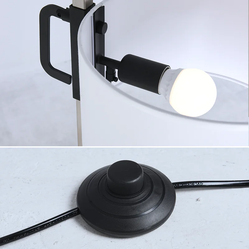 Напольная Лампа в скандинавском стиле напольная лампа для гостиной тканевый