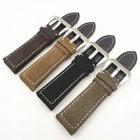 wholesale 10pcs lot 18mm 20mm 22mm 24mm pu leather sand leather imitation leather watch band watch strap man watch straps a001