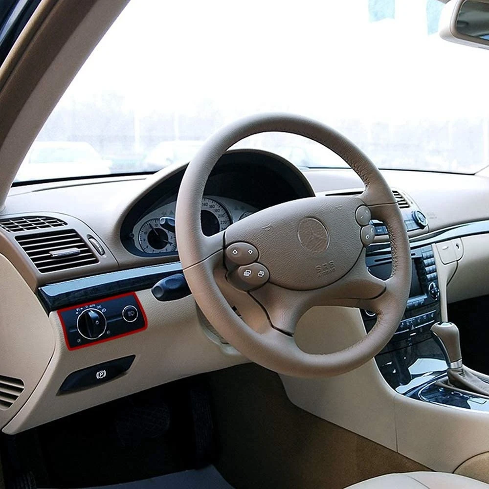 Кнопка приборной панели автомобиля с крышкой переключателя фары отделка для