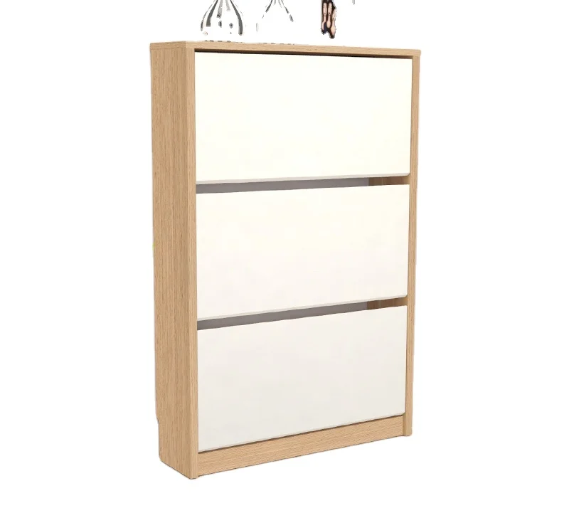 

Fashion wooden shoe rack cabinet design shoe shelves for home