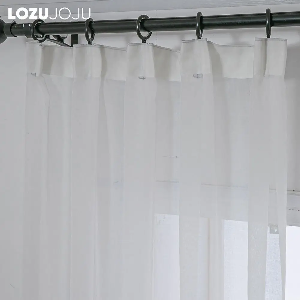 Дешевые серые тюлевые занавески прозрачные льняные s для гостиной спальни кухни
