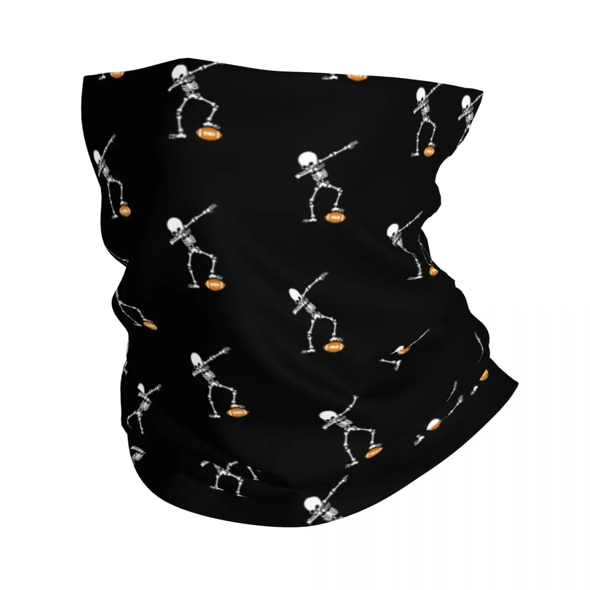 

Dabbing Skeleton Rugby Bandana Neck Cover Printed American Football Balaclavas Wrap Scarf Multi-use Cycling Fishing Unisex Adult